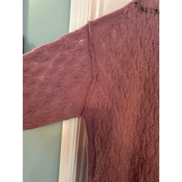 Free People Lavender Wool Blend oversized sweater, Size M - Picture 4 of 10